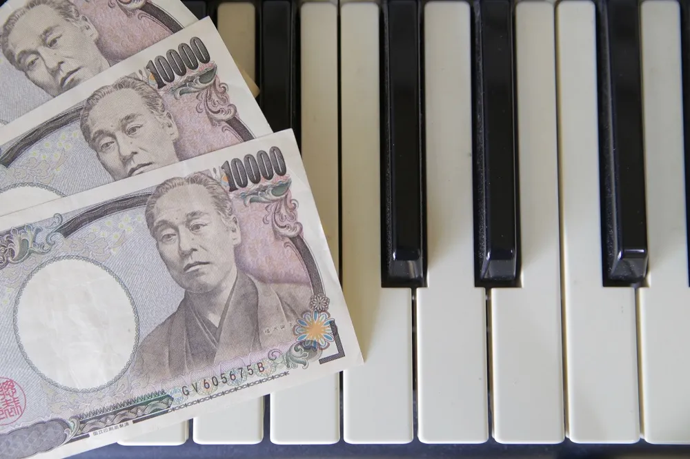 古いピアノの買取はいくらになる?